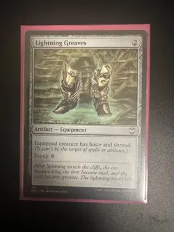 Lightning Greaves Commander: Streets of New Capenna Regular | Near Mint NM - Image 1