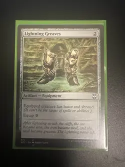Lightning Greaves Commander: Streets of New Capenna Regular | Near Mint NM - Image 2