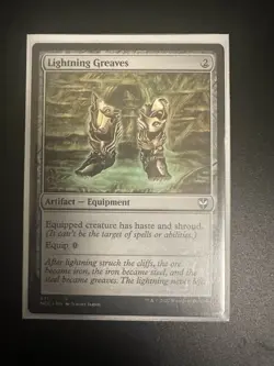 Lightning Greaves Commander: Streets of New Capenna Regular | Near Mint NM - Image 3