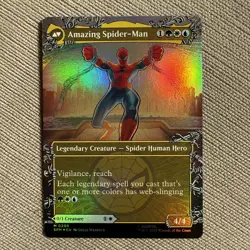 Peter Parker 0208 Foil Borderless Marvels Spider-Man - Image 2
