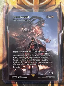 Clive Rosfield Vial Smasher the Fierce (Showcase) Final Fantasy Regular - NM 🔥 - Image 3