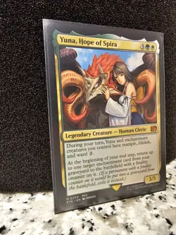 Final Fantasy MTG - Yuna, Hope of Spira Mythic Non-Foil (Near Mint) - Image 4