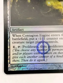 MTG Contagion Engine Scars of Mirrodin 145/249 Foil Rare - Image 5