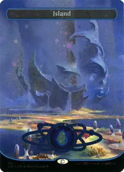 MTG Island UNF Common Foil #487 - Image 1