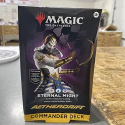 MtG - Aetherdrift Commander Deck Precon - Eternal Might New/Sealed - Image 1