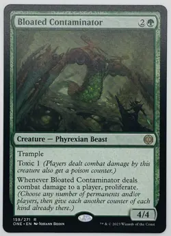 MTG Bloated Contaminator Phyrexia: All Will Be One Regular - Image 1