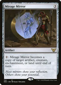 NM Mirage Mirror, MTG, Neon Dynasty Commander, Magic the Gathering, 154 - Image 1