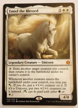 Emiel the Blessed JMP #3 Mythic Regular NM+ - Image 1