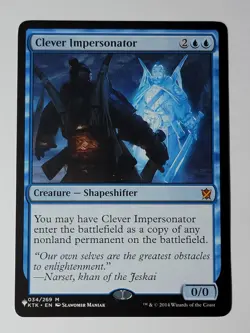 Clever Impersonator The List Reprints Regular - Image 1