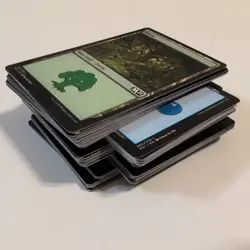 Magic the Gathering 100 basic land bulk lot 20 of each type mixed sets MTG BL502 - Image 3