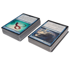 Bulk Lot 100 Blue Magic The Gathering MTG Trading Cards NO DUPLICATES Mixed Sets - Image 3