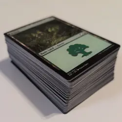 Magic the Gathering 100 basic land bulk lot 20 of each type mixed sets MTG BL501 - Image 4