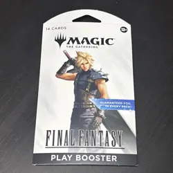 Final Fantasy Play Booster Pack Factory Sealed!! - Image 1