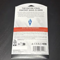 Final Fantasy Play Booster Pack Factory Sealed!! - Image 2