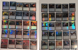 Magic the Gathering 50 Holo Foil bulk lot mixed sets Used MTG FL301 - Image 1
