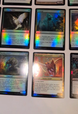 Magic the Gathering 50 Holo Foil bulk lot mixed sets Used MTG FL301 - Image 2