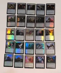 Magic the Gathering 50 Holo Foil bulk lot mixed sets Used MTG FL301 - Image 4