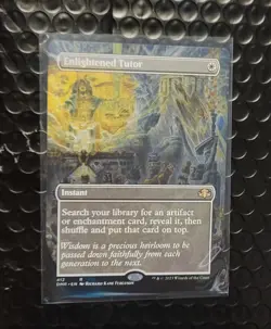 Enlightened Tutor (Borderless) Dominaria Remastered Regular - Image 1