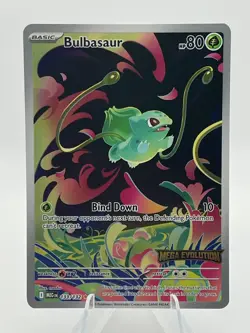 Pokemon TCG - Bulbasaur - 133/132 (IR Enhanced Stamped) - Mega: Mega Evolution - Image 1