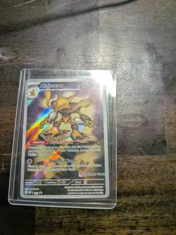 Mega Evolutions - Alakazam 009 Stamped Pokemon Center Promo - NM Pack Fresh - Image 1