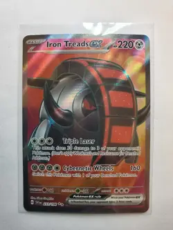 Pokemon TCG Iron Treads ex Scarlet & Violet Base Set 233/198 Holo Ultra Rare - Image 1