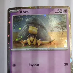 Abra 063/165 Cosmos Holo SV 151 GALAXY SWIRL 🌀 Pokemon TCG [MEW en] - Image 5