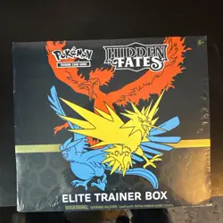 Pokemon TCG Hidden Fates ETB Elite Trainer Box Factory Sealed - Image 1