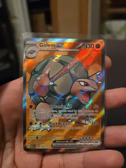 Pokemon TCG - Golem ex - SV: Scarlet & Violet 151 - 189/165 Near Mint - Image 1