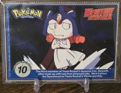 Pokemon 1998 Mewtwo Strikes Back Collectible Movie Scene 10 Meowth Articuno - Image 1