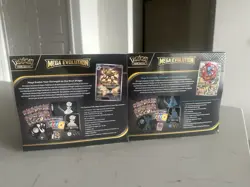 Pokemon TCG Mega Evolution Pokemon Center ETBs 2 Factory Sealed Boxes New - Image 2