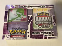 Pokemon 2010 World Championships Deck Boltevoir Michael Pramawat FACTORY SEALED - Image 1