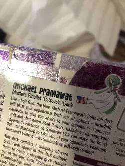 Pokemon 2010 World Championships Deck Boltevoir Michael Pramawat FACTORY SEALED - Image 3