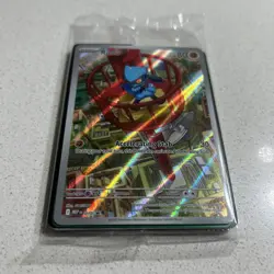 SEALED Riolu Pokemon Center Edition 010 Mega Evolution ETB Promo - Pokemon TCG - Image 1