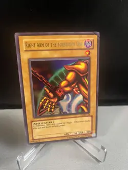 Right Arm of the Forbidden One LOB-122 Ultra Rare Unlimited FOIL LP/MP - Image 1