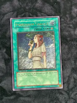 Yugioh Forbidden Chalce RGBT-EN061 Ultimate Rare 1st Edition LP - Image 1