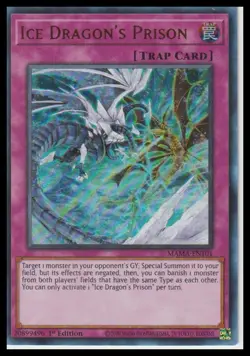 Magnificent Mavens #MAMA-EN101 Ice Dragon's Prison Yugioh - Image 1