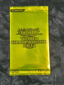 Yugioh World Championship 2011 Promo Pack SEALED Booster - Image 1