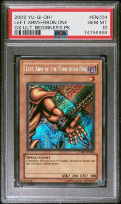 PSA Exodia the Forbidden One UBP1 Secret Rare COMPLETE SET CONSECUTIVE Yugioh - Image 5