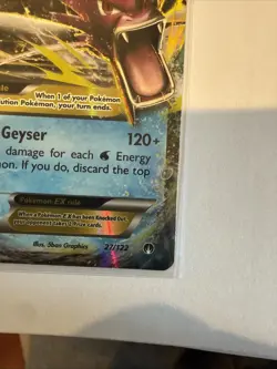 Pokemon TCG M Gyarados EX Breakpoint Holo Card 27/122 - Image 5