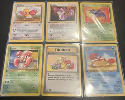 1st edition pokemon 60 Card Lot With Mini Binder. NM-HP - Image 3