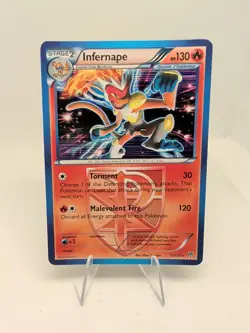 Infernape (Team Plasma) 17/135 Plasma Storm Holo rare pokemon card NM - Image 1