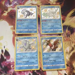 Pokemon Card Lot of 4 water type Shining Fates Baby Shinies - Image 2