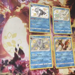 Pokemon Card Lot of 4 water type Shining Fates Baby Shinies - Image 3
