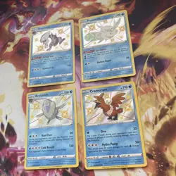 Pokemon Card Lot of 4 water type Shining Fates Baby Shinies - Image 4