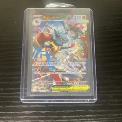 Mega Lucario Ex Alternate Art 179/132 Mega Evolution Secret Rare Pokemon Card NM - Image 1