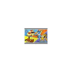Supply Pokemon Card Game English Playmat Eevee & Booster Used - Image 2