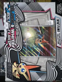 Pokemon TCG VICTINI ILLUSTRATION BOX, Ft JUMBO VICTINI CARD! IN FACTORY BOX! Rea - Image 1