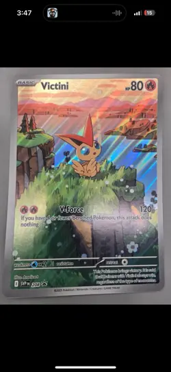 Pokemon TCG VICTINI ILLUSTRATION BOX, Ft JUMBO VICTINI CARD! IN FACTORY BOX! Rea - Image 4