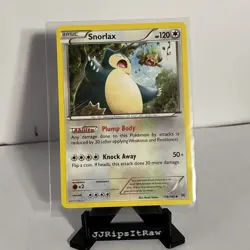Pokemon TCG Snorlax 118/162 XY Breakthrough Regular Uncommon Card - Image 1
