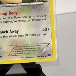 Pokemon TCG Snorlax 118/162 XY Breakthrough Regular Uncommon Card - Image 5